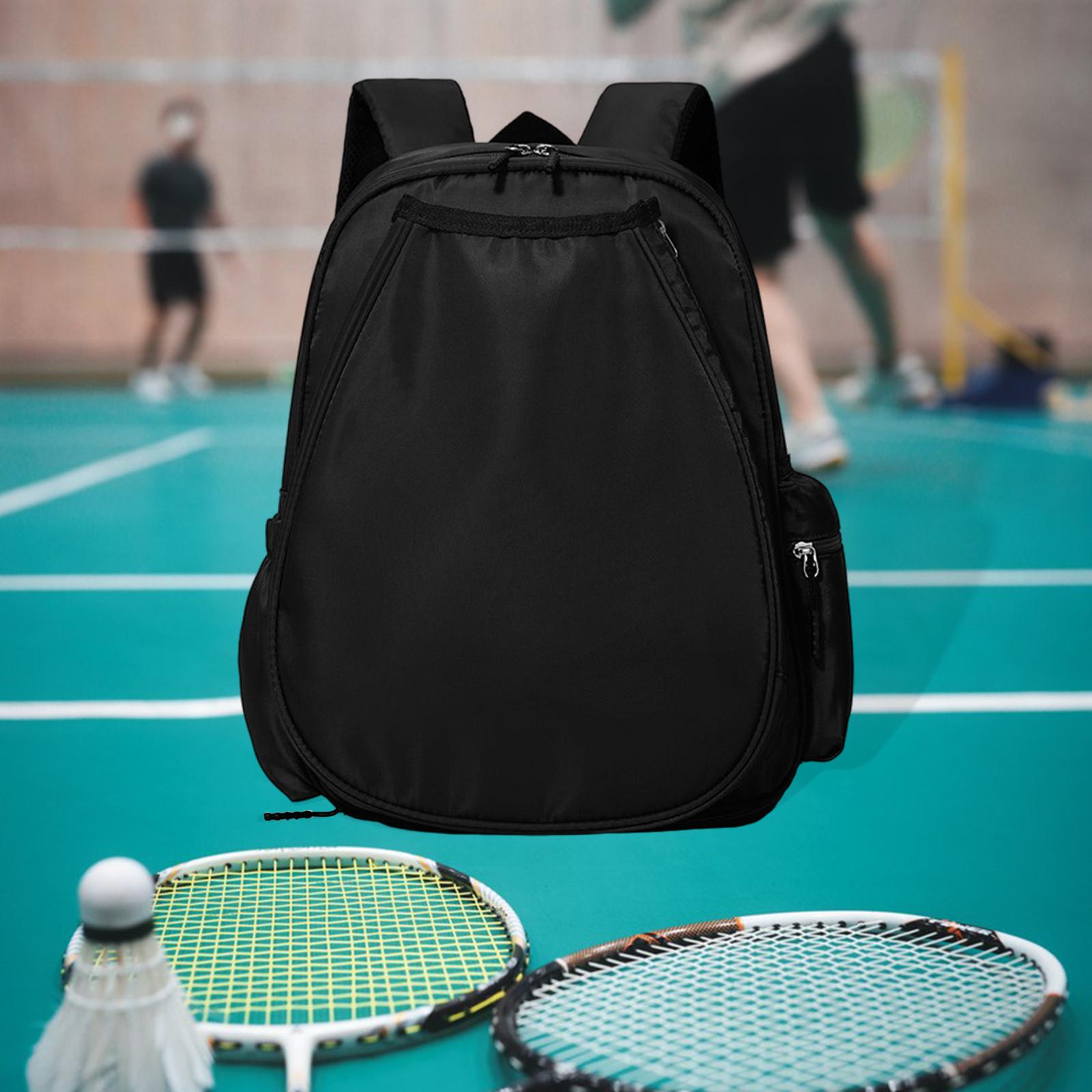 Outdoor Adventure Sports - ピックルボールラケットバッグ シューズコンパートメント付き 軽量テニス・ラケットスポーツ用バックパック アウトドアアドベンチャー用