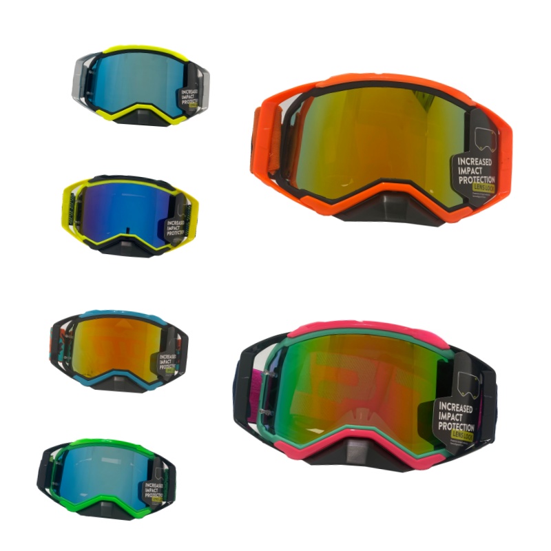 Outdoor Adventure Sports - 調整可能なスポーツ保護ゴーグル 防塵・防風アイウェア オフロードバイク・スキー・アドベンチャー用