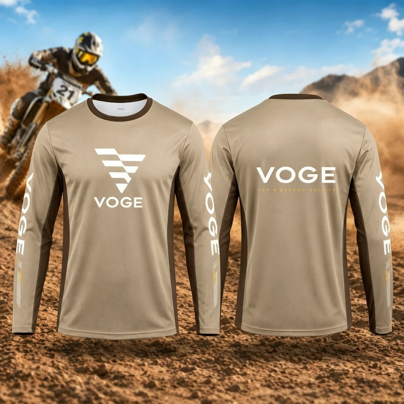 新作ユニセックスバイクライディング長袖Tシャツ VOGE 3 - Outdoor Adventure Sports のレビューと価格