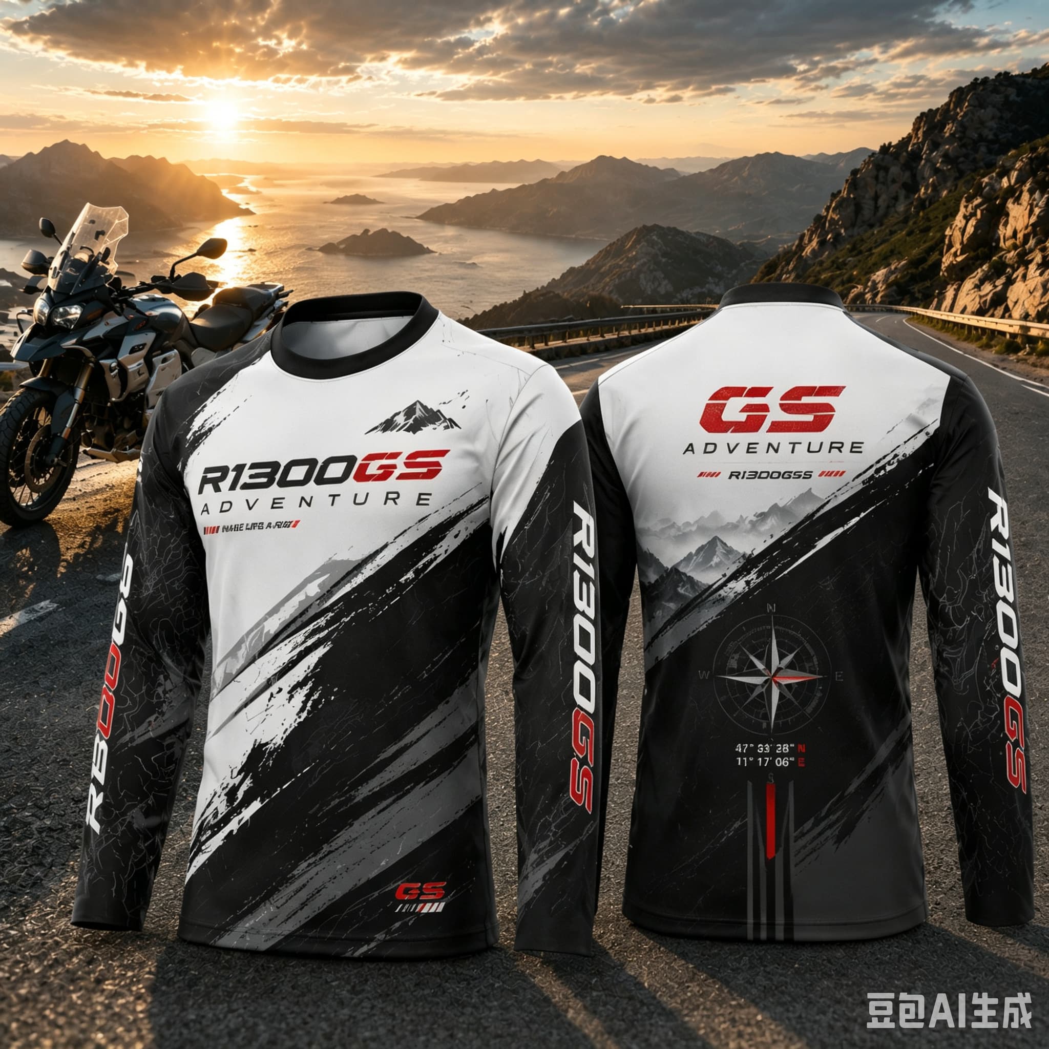 モトラッドGSアドベンチャーモーターサイクル長袖シャツ 通気 - Outdoor Adventure Uva のレビューと価格
