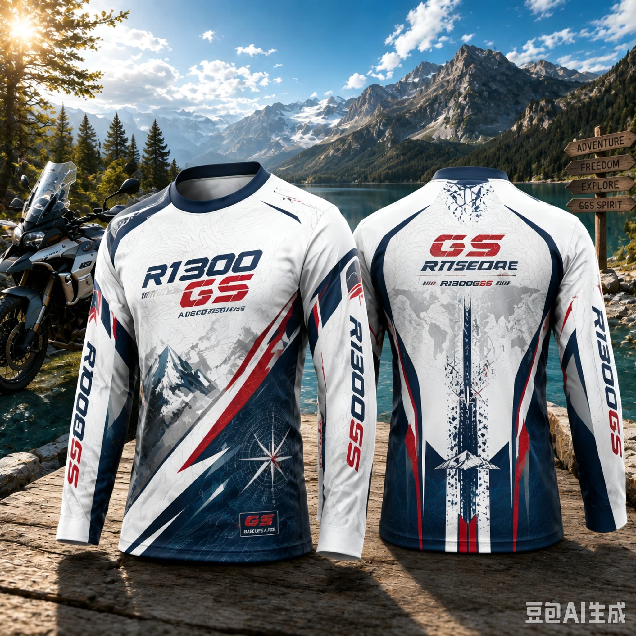 モトラッドGSアドベンチャーモーターサイクル長袖シャツ 通気 - Outdoor Adventure Uva のレビューと価格