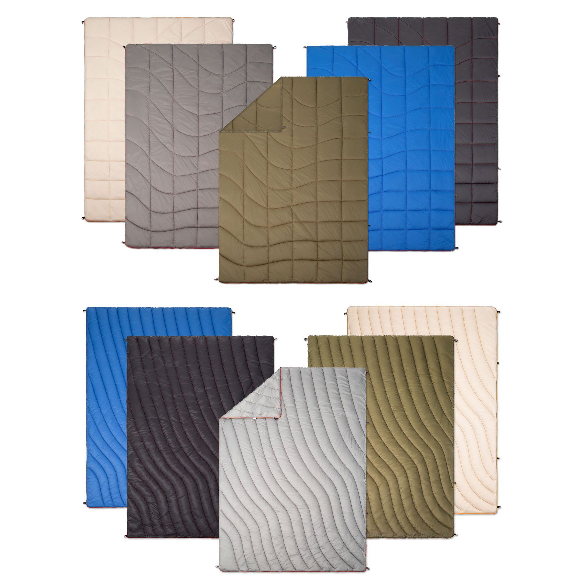 ポータブル屋外用保温防水キルトキャンプブランケット、旅行に便 - Outdoor Adventure Quilt のレビューと価格