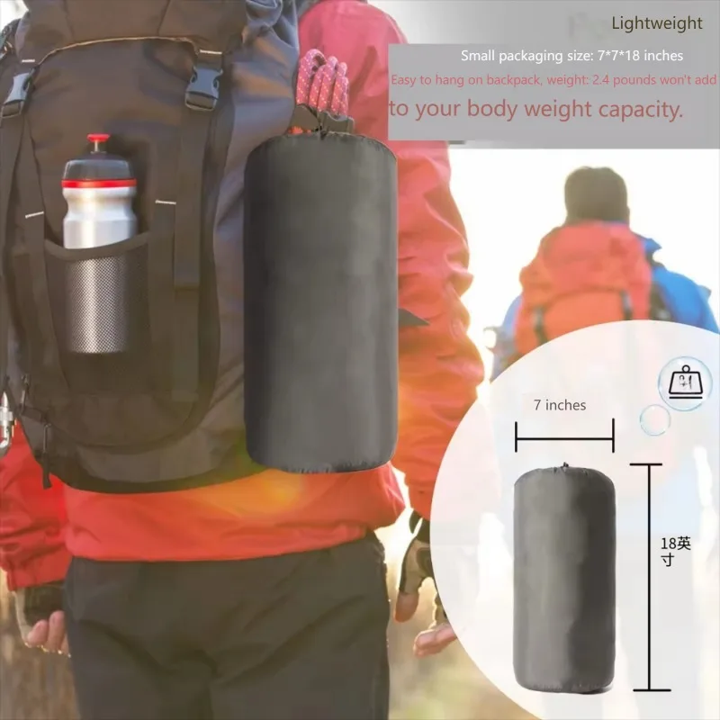 4-in-1 防水キャンプブランケット キルト 寝袋 ポンチ - Outdoor Adventure Quilt のレビューと価格