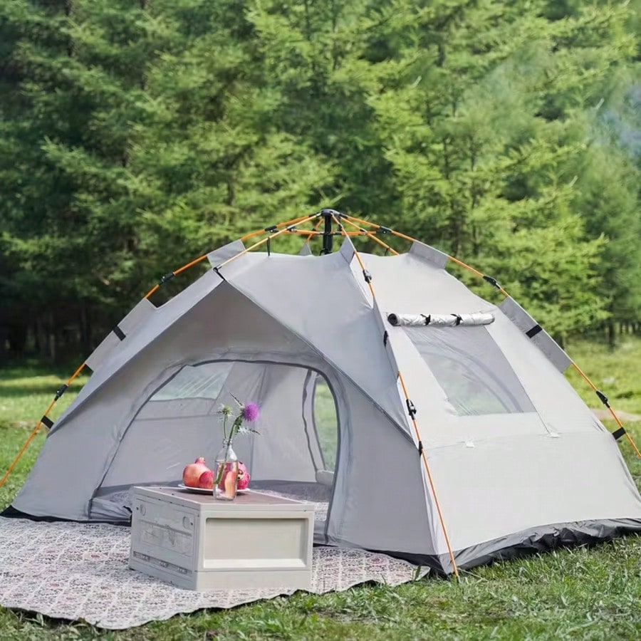 自動ポップアップ式キャンプテント、防風・遮光・防水仕様、公園 - Outdoor Adventure Vacations For Families のレビューと価格